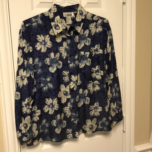 Metro Express Tops - ⬇️PRICE DROP🎉Metro Express Long Sleeve Top, Sz L